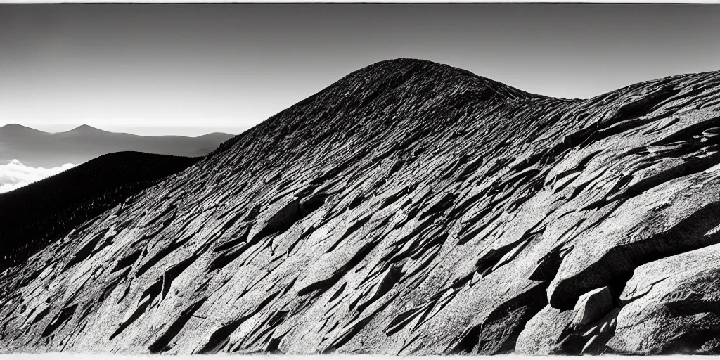 Image similar to landscape photograph of Franconia ridge, mount lafayette, mount lincoln, mount haystack, photography by ansel adams