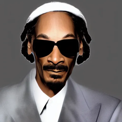 Prompt: Snoop Dogg but he's caucasian white, hyperrealistic