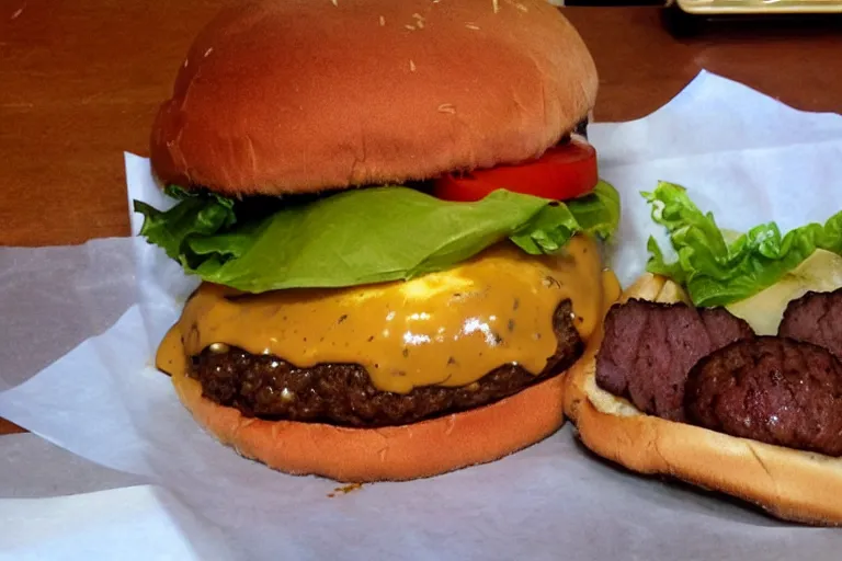 Image similar to the worst hamburger