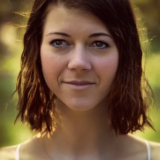 Image similar to a masterpiece portrait photo of a beautiful young woman yoga instructor who looks like a manic pixie dream girl mary elizabeth winstead, symmetrical face