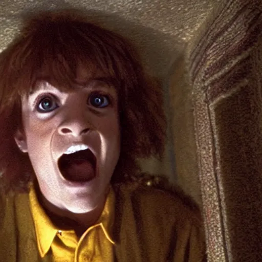 Image similar to movie still photo of Shaggy from Scooby-Doo as Jack Torrance in The Shining