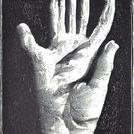 Image similar to Hand of the Mysteries