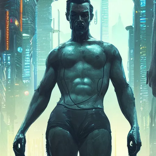 Prompt: Altered Carbon, by Cedric Peyravernay, highly detailed, excellent composition, cinematic concept art, dramatic lighting, trending on ArtStation