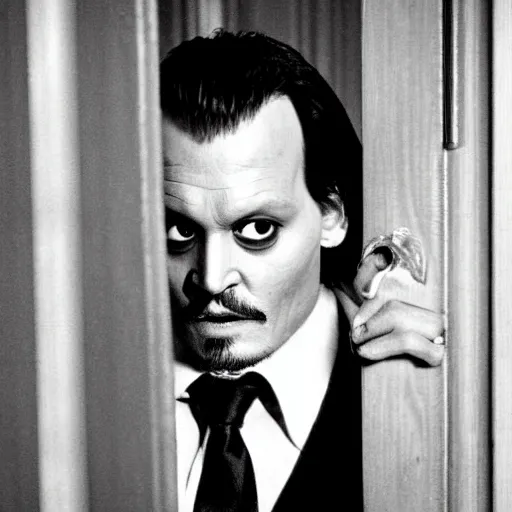 Johnny Depp playing Jack Torrance in The Shining | Stable Diffusion ...