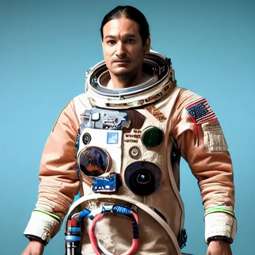 Image similar to indigenous space suit, the expanse, science fiction