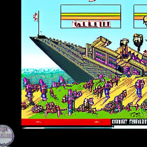 Image similar to the fall of the bastille for the super nintendo entertainment system