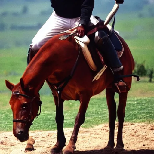 Image similar to michael jordan horseback riding