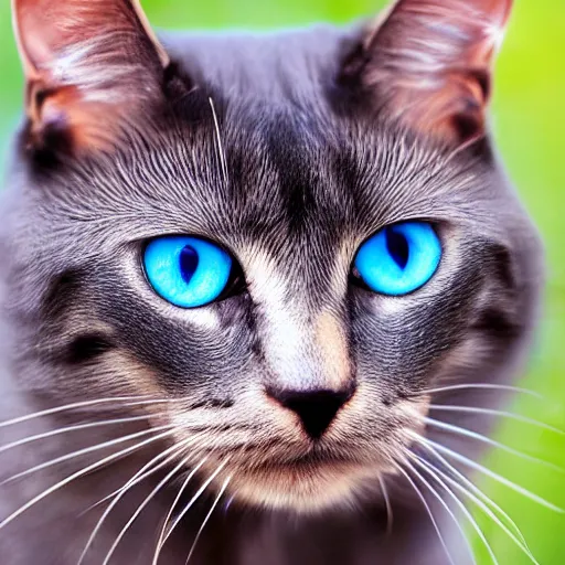 Image similar to cat with blue eyes,