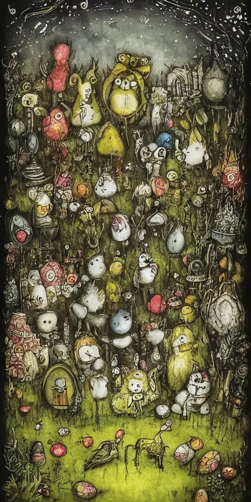 Image similar to an easter scene by alexander jansson