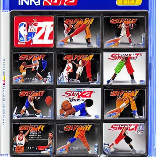 Image similar to nba 2 k for the super nintendo entertainment system