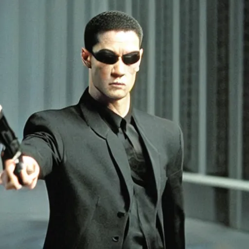 Image similar to ian malcom in matrix