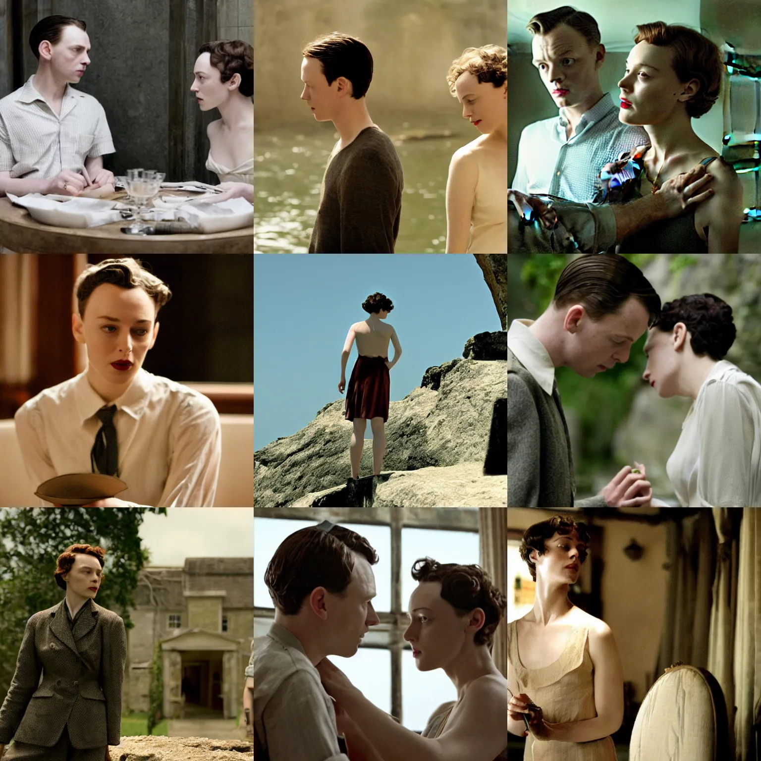 Prompt: a film still from atonement ( 2 0 0 7 )