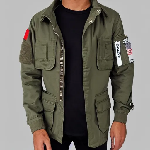 Image similar to tactical cargo jacket