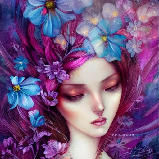 Prompt: flower by Anna Dittmann @Nicole888