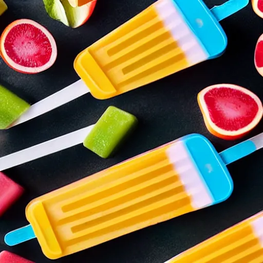 Image similar to yummy yummy popsicles product packing design