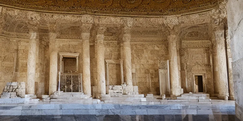 Image similar to herods temple. 2 nd jewish temple. jerusalem temple mount spiritual. cinematic. epic framing, ultra wide angle, beautiful, 8 k