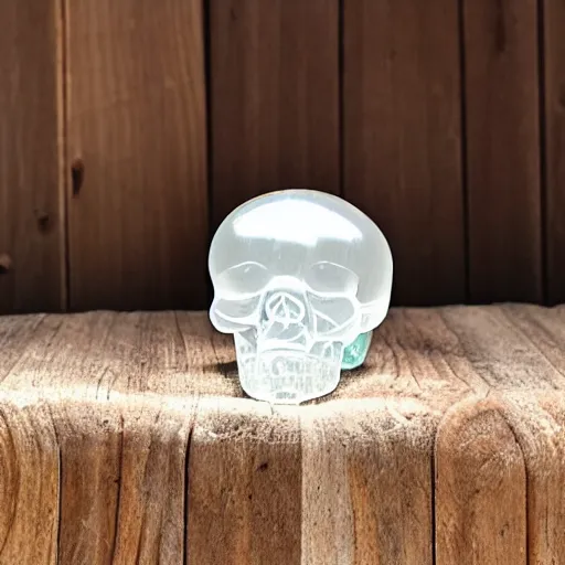 Image similar to clear quartz skull