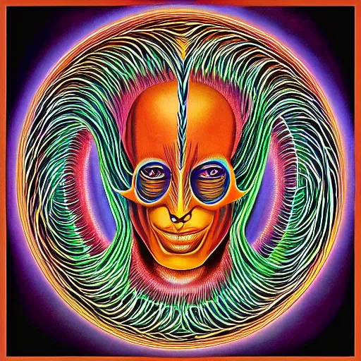 Image similar to Tool Album Art, Alex Grey