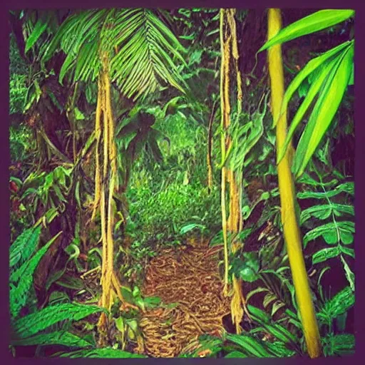 Prompt: “ queer jungle vines ”