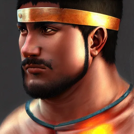 Image similar to card art of a roman gladiator man with black skin, makoto shinkai, very detailed, realistic face, detailed face, matte, tonemapping, bbwchan, perfection, 4K, William-Adolphe Bouguereau