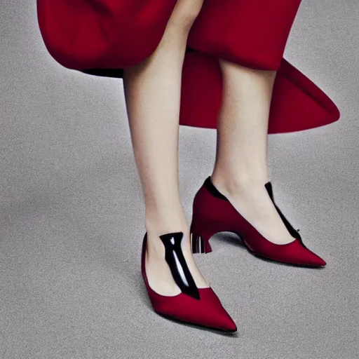 Image similar to Schiaparelli shoes editorial