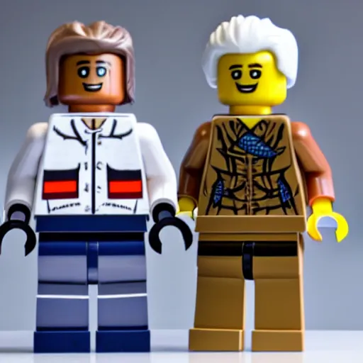 Image similar to xqc as a lego figure