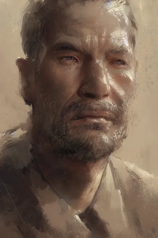 Image similar to portrait of a man with a fractal face by Craig Mullins and Hiroshi Yoshida, very detailed, trending on artstation