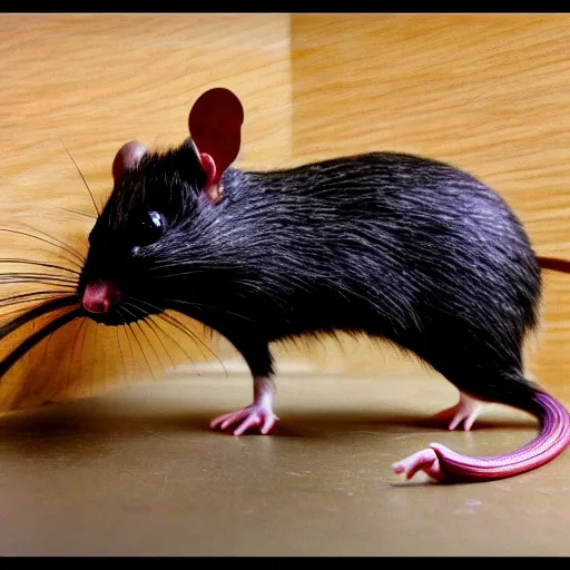 Image similar to spinning rat in multiple directions, trending on ratstation, high rat quality, winner of the rat ward