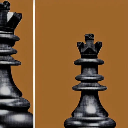 Image similar to anya taylor - joy as a chess piece