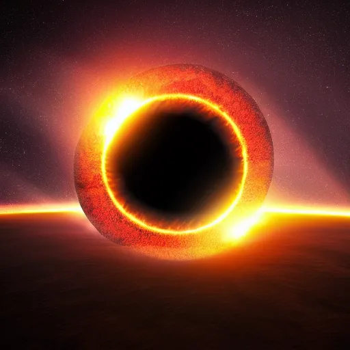 Image similar to black hole destroying earth, cinematic, backlit, 8k, ultra detailed