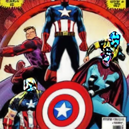 Image similar to a new marvel comics cover