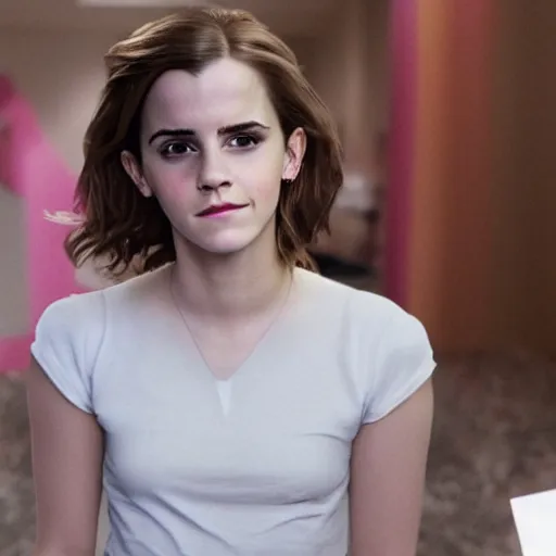 Image similar to emma watson as a pixar character