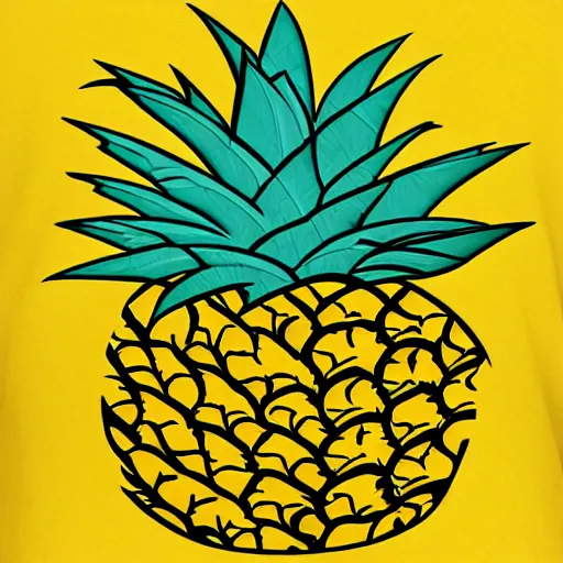 Image similar to fractal pineapple