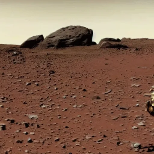 Prompt: sheldon cooper confused on mars