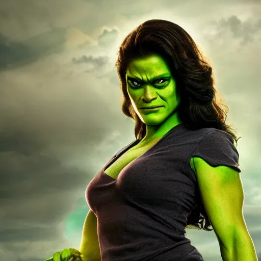 Marvel's She-Hulk teaser trailer shows off Tatiana Maslany in green -  Polygon