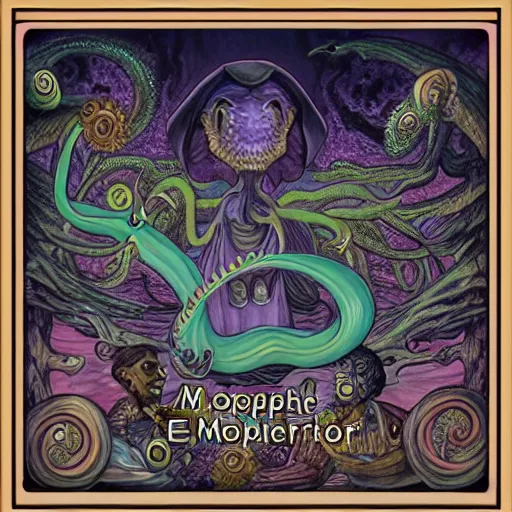 Prompt: moe morphism eldritch horror