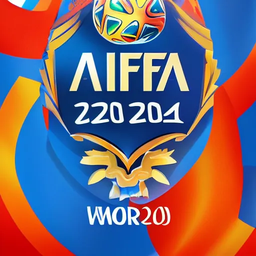 Prompt: fifa world cup 2 0 3 0 logo, hyperdetailed, artstation, cgsociety, 8 k