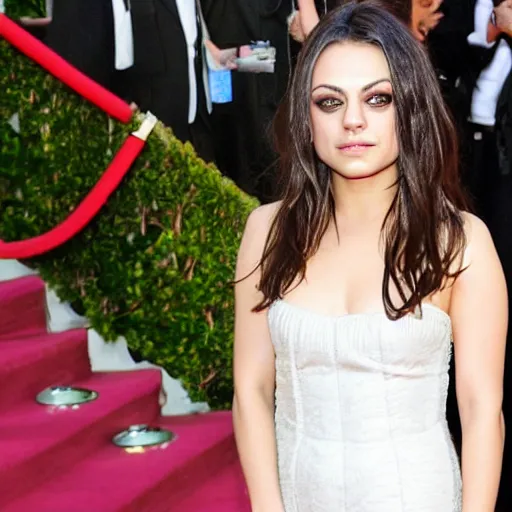 Image similar to photo of mila kunis in a beautiful princess dress