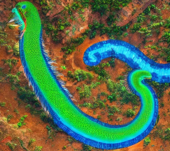 Prompt: actual photo of quetzalcoatl, award - winning national geographic megapixel photo, 8 k hdr