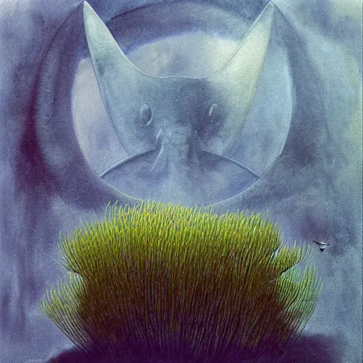 Prompt: misty smoky uncanny pool pentagon shark chives chaise stem, by zdzisław beksinski and benoit b. mandelbrot and pablo picaso, watercolor, masterpiece, photography