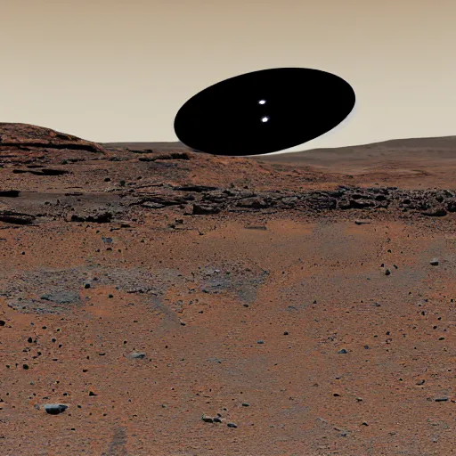 Image similar to ufo in mars medival gae