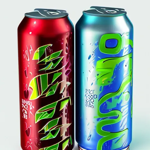 Image similar to futuristic soda can