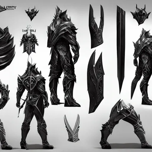 Image similar to infinity blade concept art