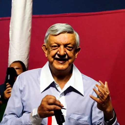 Prompt: AMLO gamer