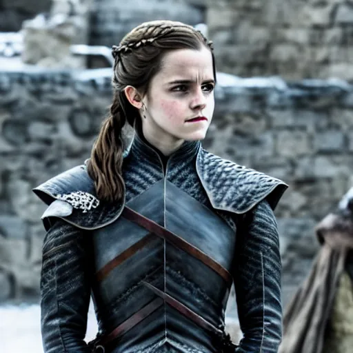 Image similar to emma watson in game of thrones