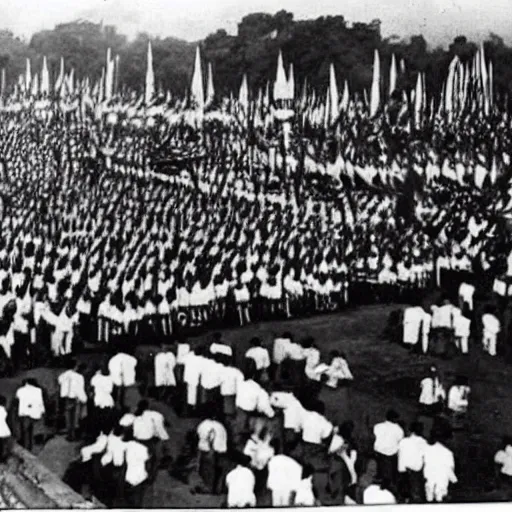 Image similar to vintage photograph of India independence day of 1947