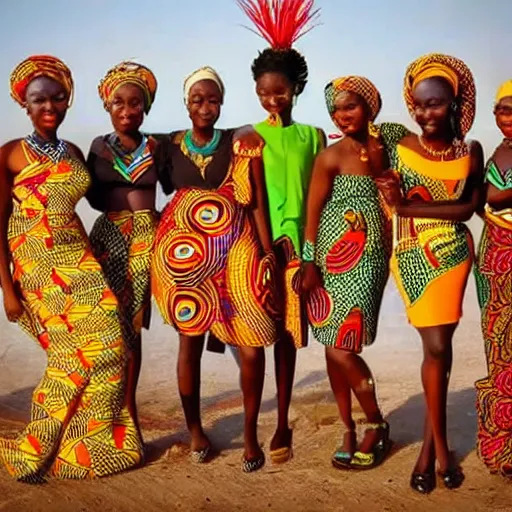 Prompt: the beauty of africa and it's culture