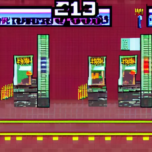 Image similar to “screenshot of a 90’s beat ‘em up arcade game”