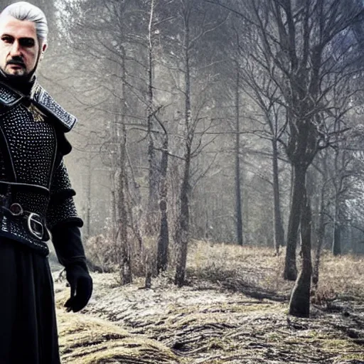 Prompt: Meladze as Witcher