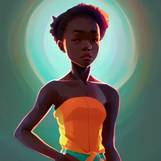 Prompt: body icon stylized minimalist an african girl in a pikatchu costume, loftis, cory behance hd by jesper ejsing, by rhads, makoto shinkai and lois van baarle, ilya kuvshinov, rossdraws global illumination